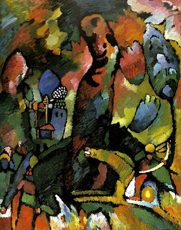 Wassily Kandinsky picture withe an archer oil painting picture
